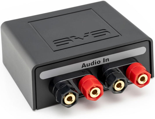 SVS SoundPath Speaker Level Subwoofer Adapter, Home Audio Line Out Converter, Stereo RCA Output