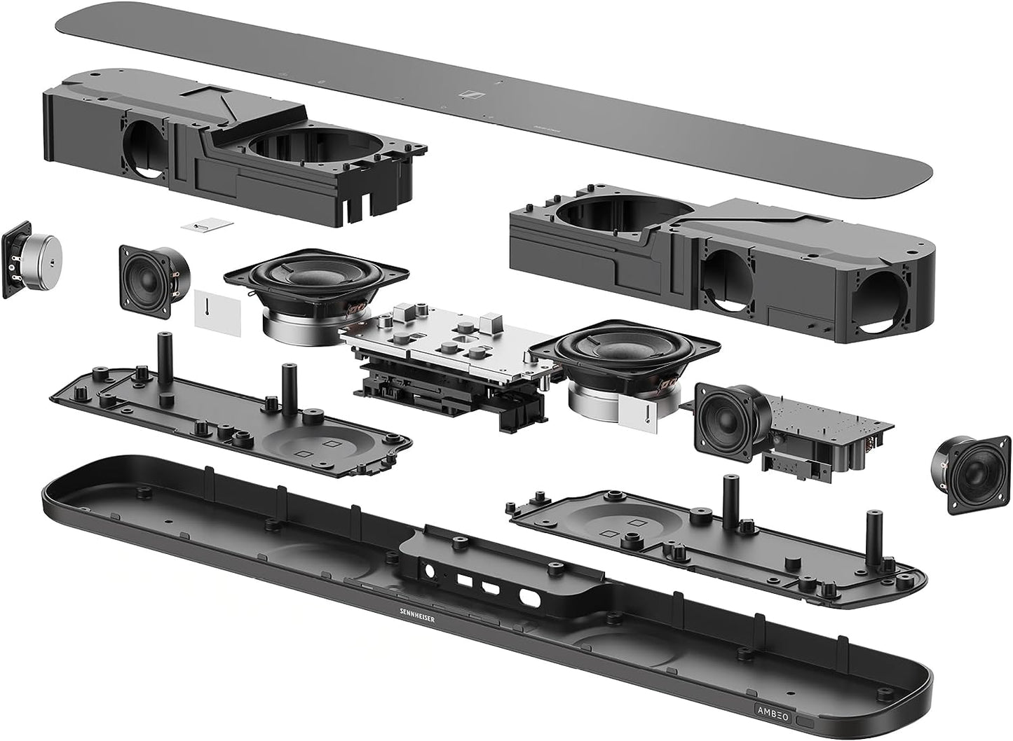 Sennheiser AMBEO 250W 7.1.4-Channel Dolby Atmos Soundbar Mini