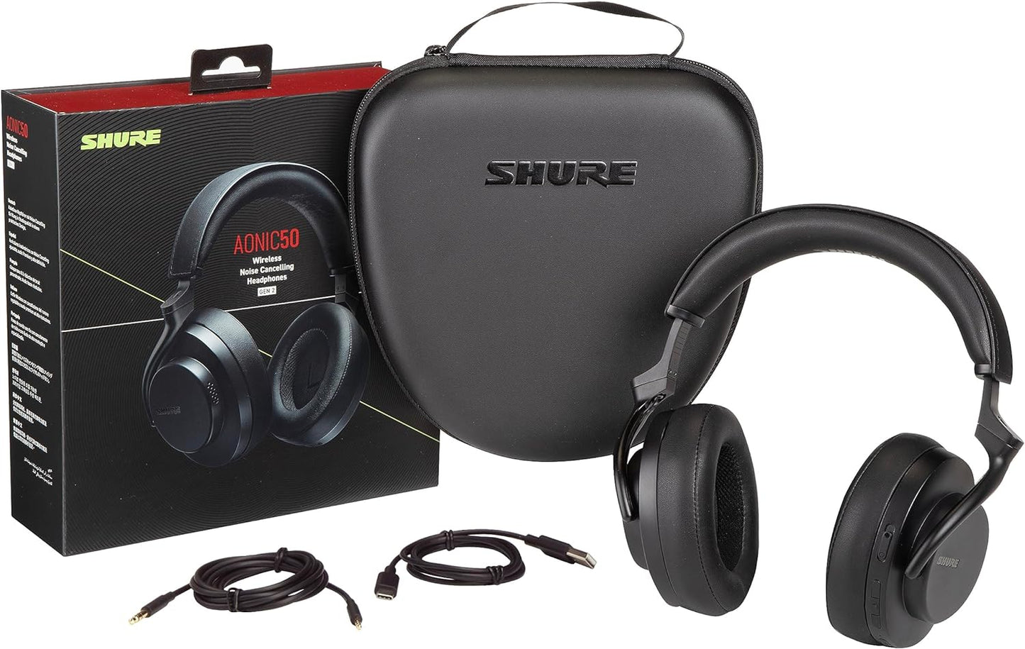 Shure AONIC 50 Gen 2 Wireless Over-Ear ANC Headphones