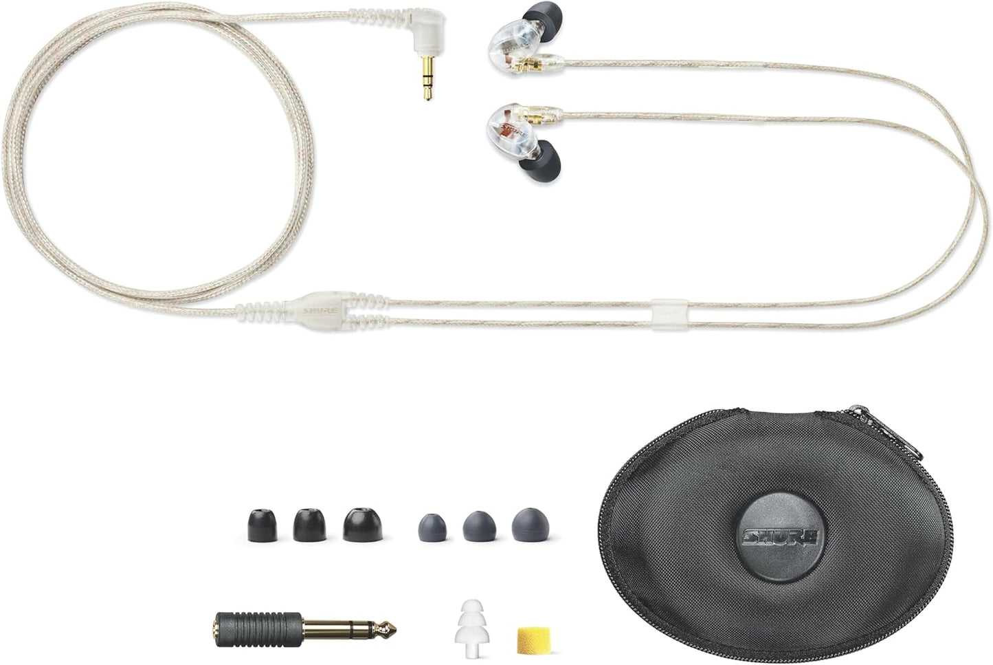 Shure SE425-CL Sound Isolating In-Ear Stereo Headphones (Clear)