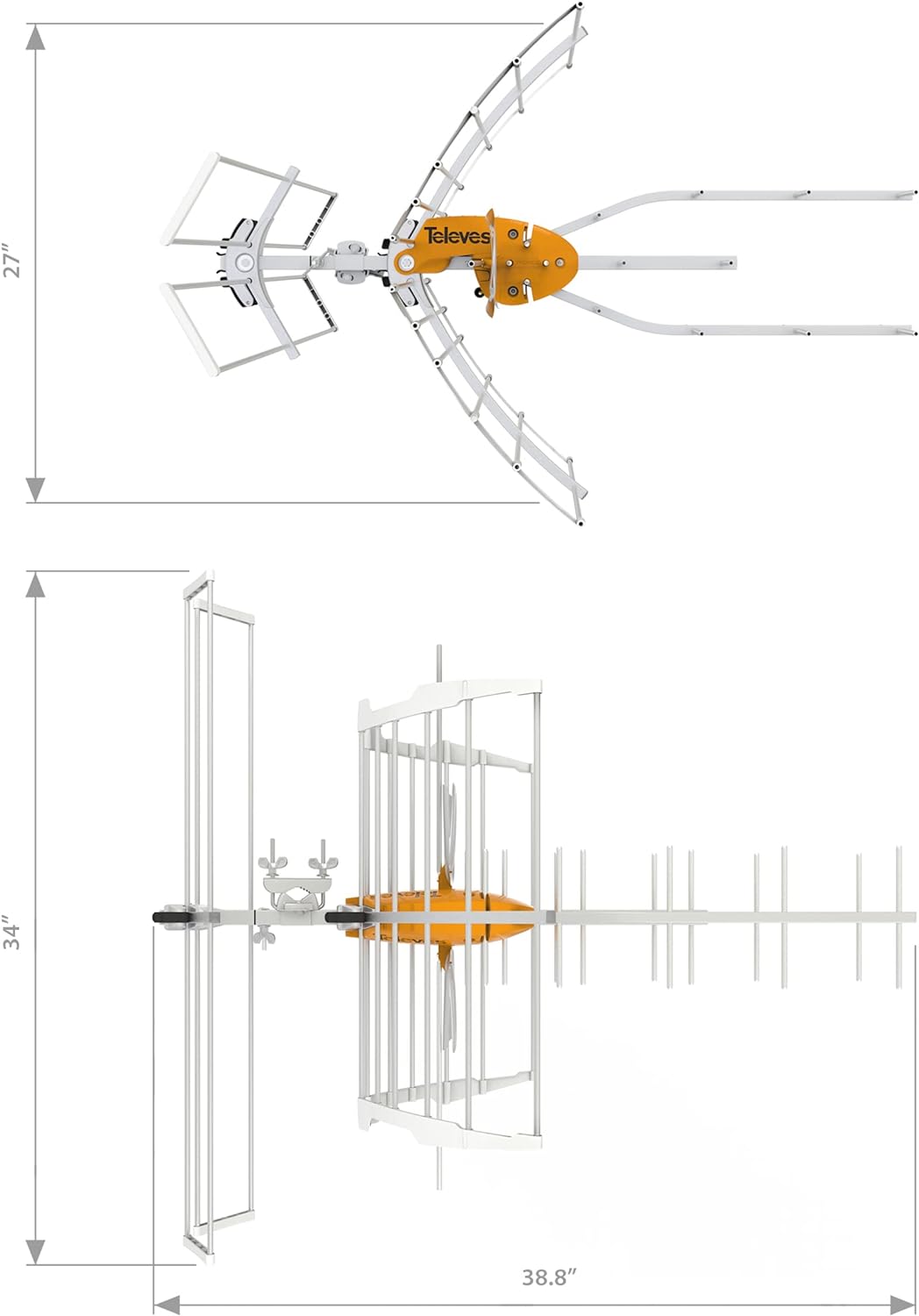 Televes 148883 Antenna Ellipse Mix Repack Ready