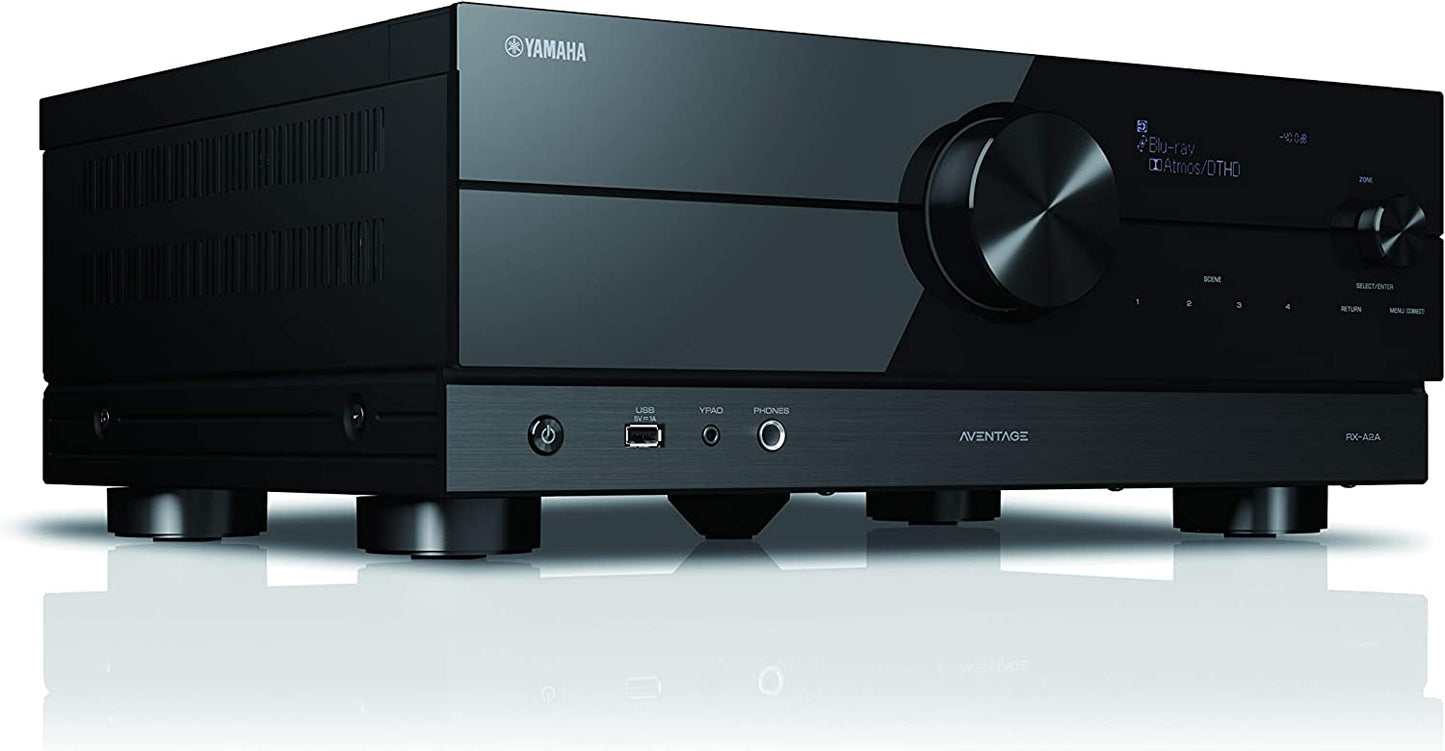 Yamaha AVENTAGE RX-A2A 7.2-Channel Home Theater Receiver (Open Box)