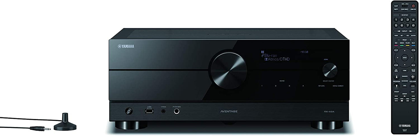 Yamaha AVENTAGE RX-A2A 7.2-Channel Home Theater Receiver (Open Box)