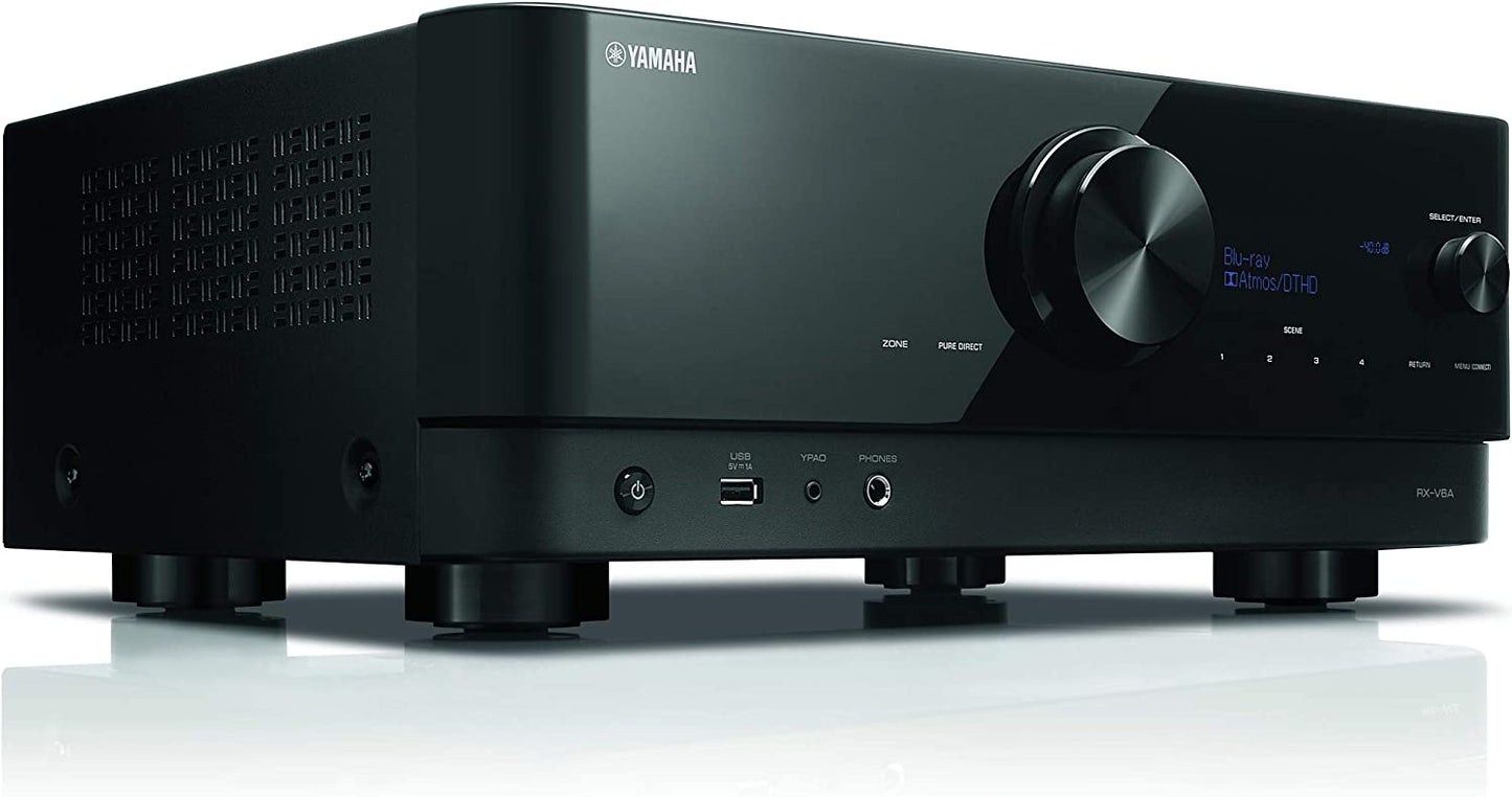 Yamaha RX-V6A 7.2 Channel 8K Home Theater AV Receiver