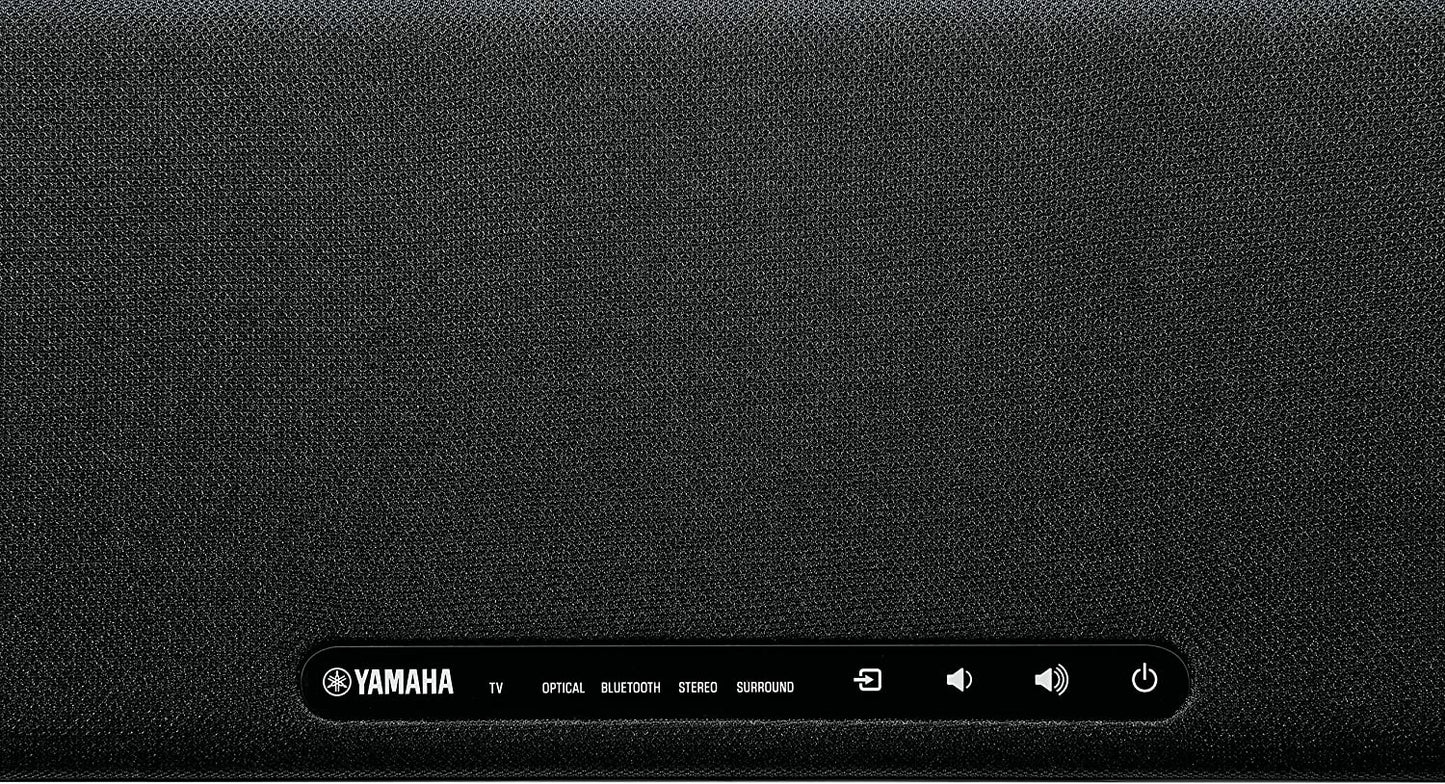 Yamaha SR-B20A Sound Bar with Built-In Subwoofers and Bluetooth