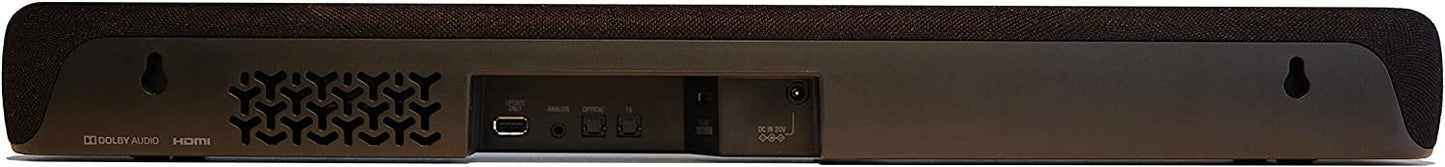 Yamaha SR-C20A Compact Sound Bar with Built-In Subwoofer and Bluetooth