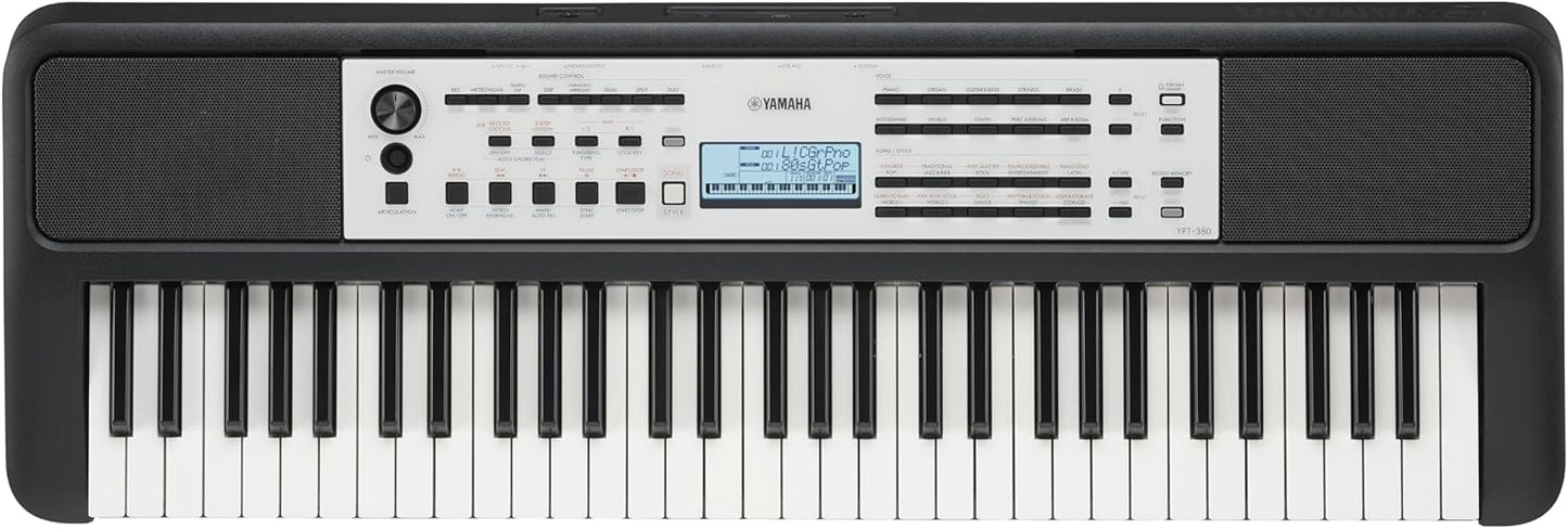 Yamaha YPT-380 61-Key Touch-Sensitive Portable Keyboard