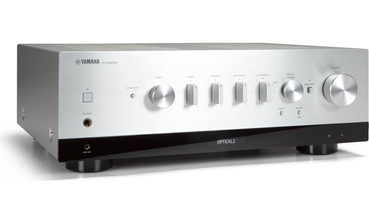 Yamaha R-N1000A Stereo Receiver with Wi-Fi, Bluetooth, Apple AirPlay 2, and HDMI Silver (Certified Refurbished)