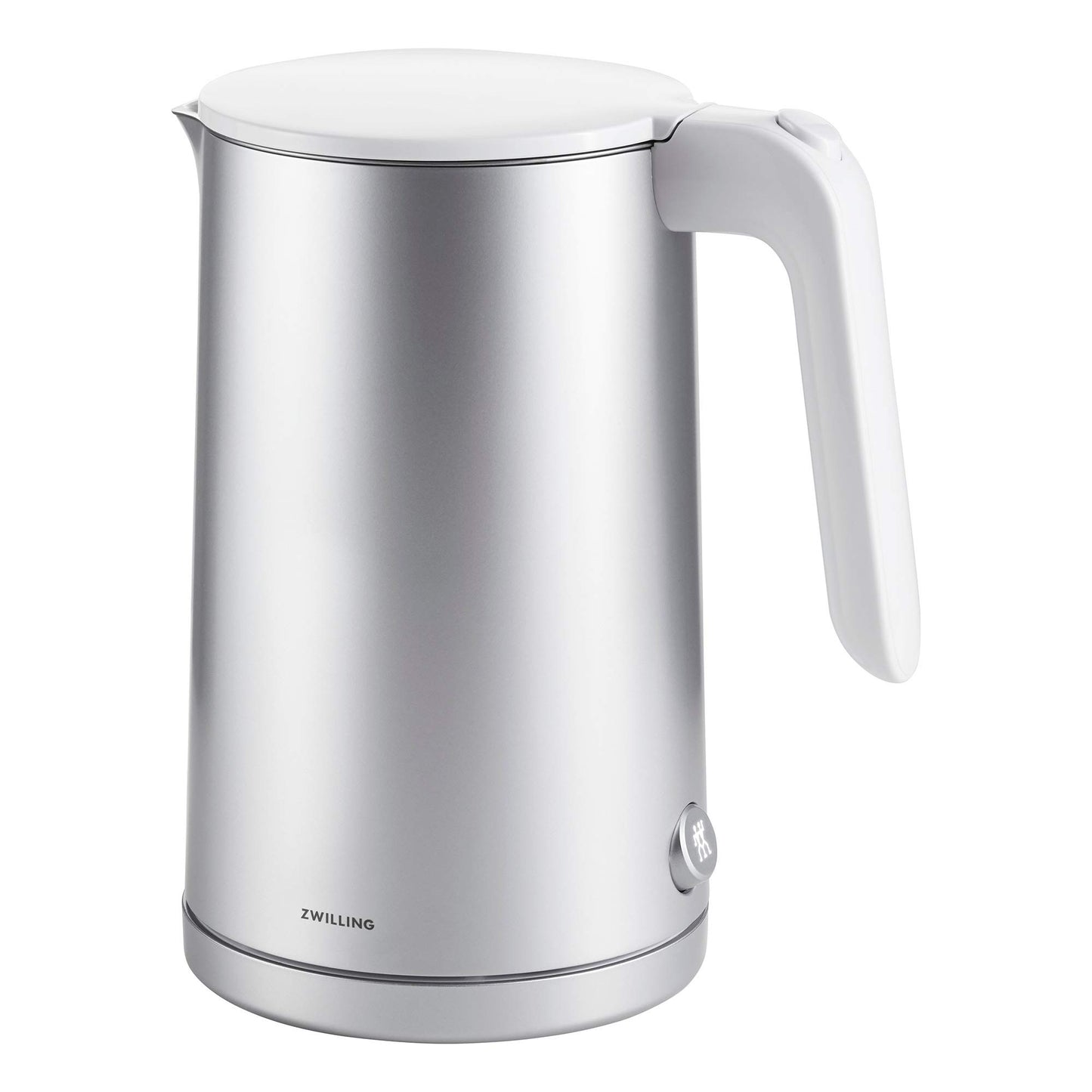 ZWILLING Enfinigy Cool Touch 1.5-Liter Electric Kettle, Cordless Tea Kettle & Hot Water, Silver