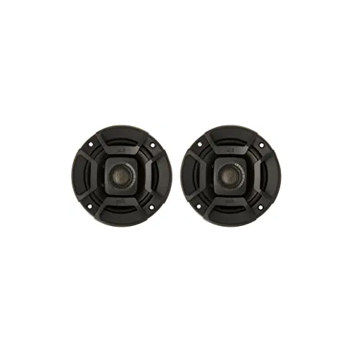 Polk Audio DB402 DB+ Series 4 Coaxial Speakers with Marine Certification, Black