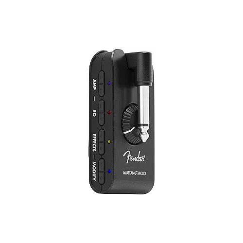 Fender Mustang Micro Headphone Amplifier, with 2-Year Warranty