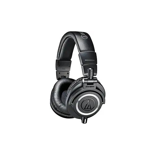 Audio-Technica ATH-M50x Closed-Back Monitor Headphones (Black)
