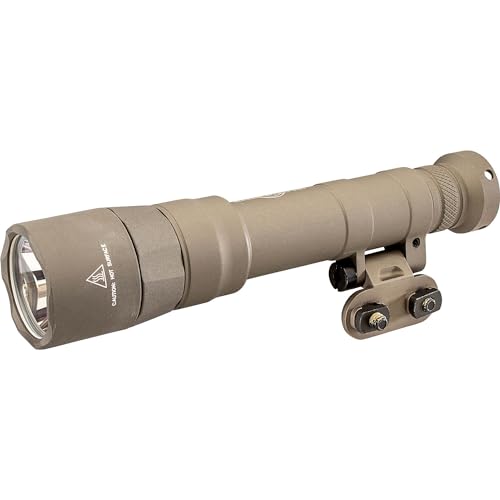 SureFire Dual Fuel Scout Light Pro Turbo High-Candela LED WeaponLight, Tan