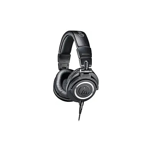 Audio-Technica ATH-M50x Closed-Back Monitor Headphones (Black)
