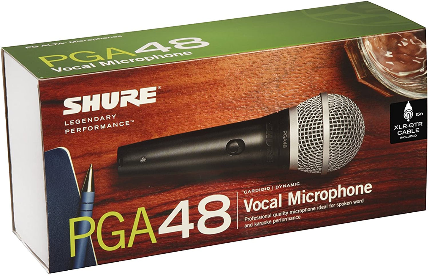 Shure PGA48-QTR Cardioid Dynamic Vocal Microphone