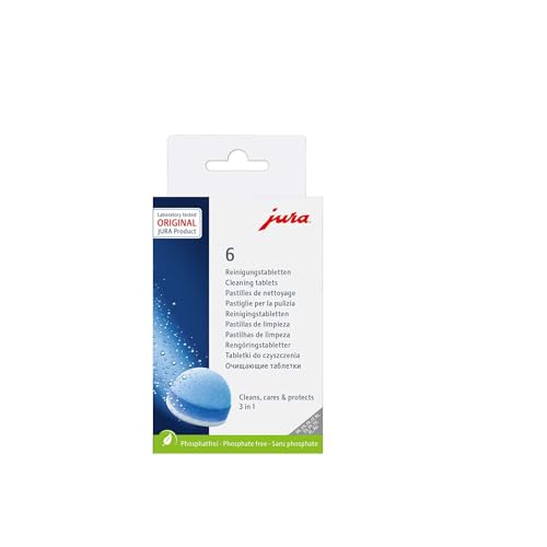 Jura 24224 Cleaning Tablets, 6 Count (Pack of 1)