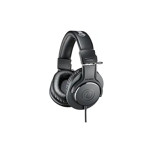 Audio-Technica ATH-M20X Professional Studio Monitor Headphones