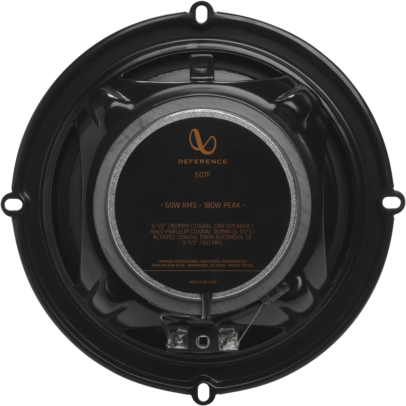 Infinity REF607F Reference Series 6.5" Extreme-Performance Automotive coaxial Speakers