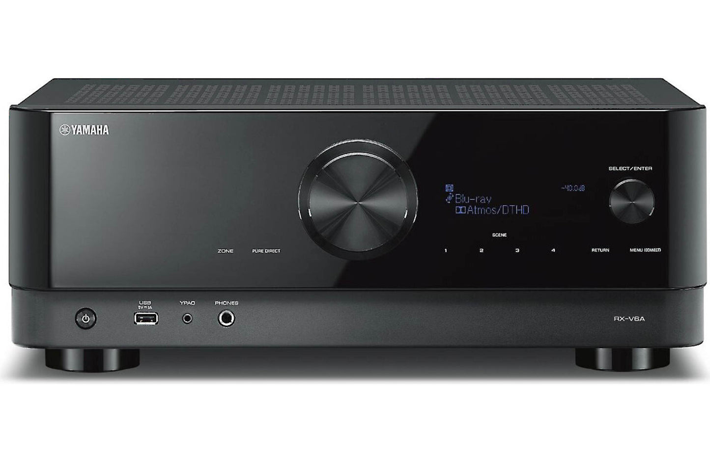 Yamaha RX-V6A 7.2 Channel 8K Home Theater AV Receiver (Certified Refurbished)