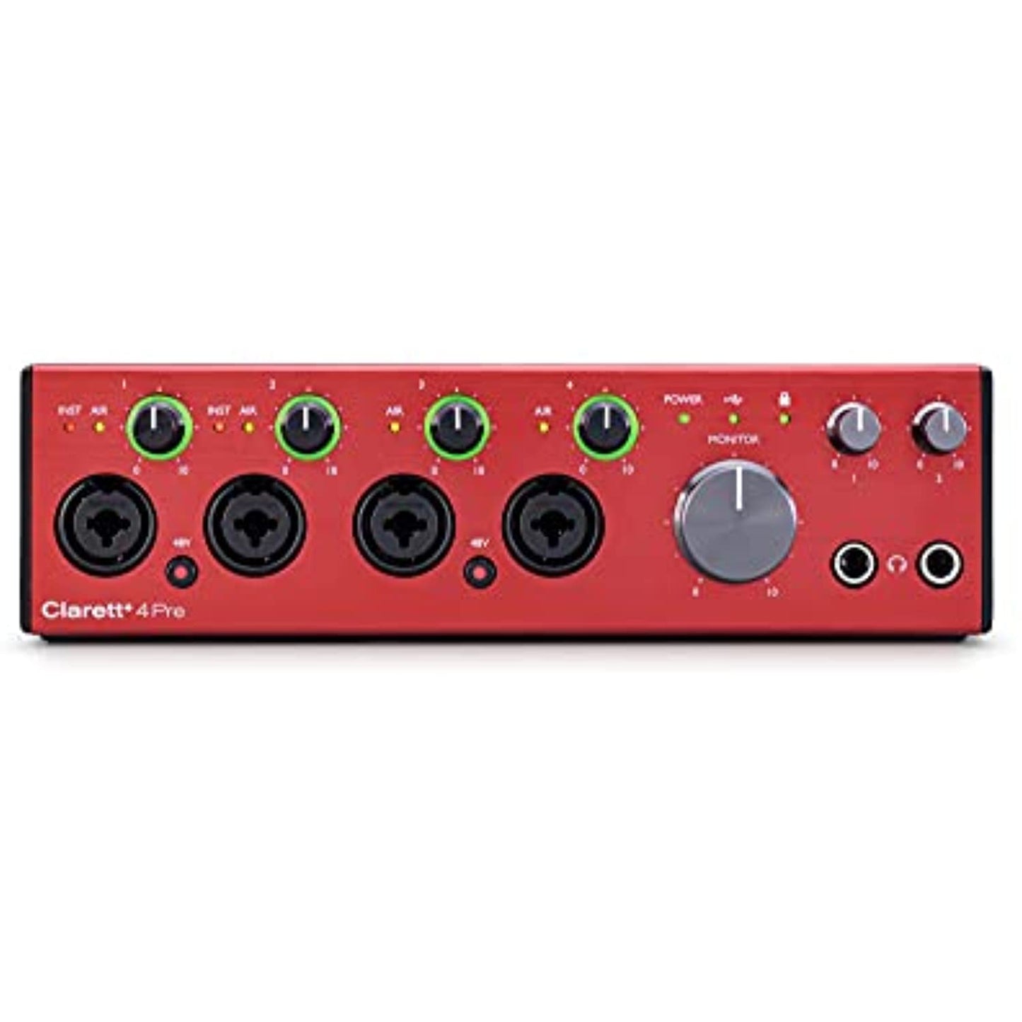 Focusrite Clarett+ 4Pre 18-in / 8-Out Audio Interface - Electronics - electronicsexpo.com