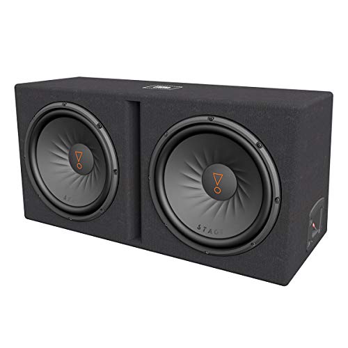 JBL Stage 1200D Dual 12" 2-Ohm Subwoofer Enclosure - Car Subwoofers - electronicsexpo.com