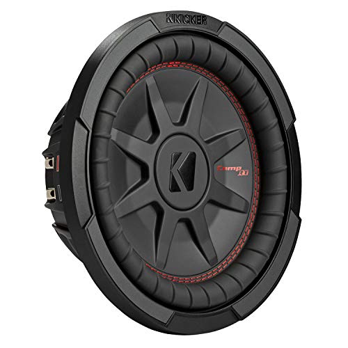 Kicker - 48CWRT102 - CompRT Series Shallow-Mount 10" Subwoofer - Dual 2-ohm Voice Coils