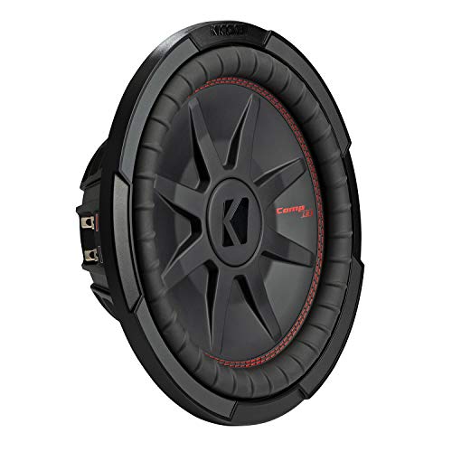 Kicker CompRT 12" Subwoofer, DVC, 2-ohm, RoHS Compliant