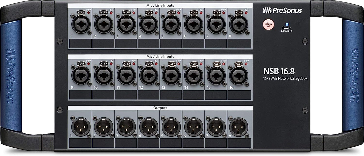 PreSonus NSB 16.8 - 16 x 8 AVB-Networked Stage Box