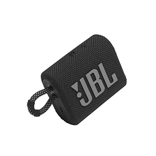 JBL Go 3 Portable Speaker with Bluetooth, Built-In Battery, Waterproof and Dustproof Feature