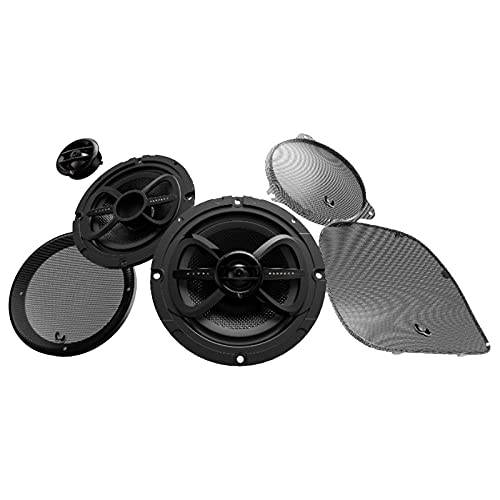 Infinity Kappa Perfect 600X - Premium 6.5", Two-Way Speakers for Harley Davidson Selected Touring Series Motorcycles, Black - Motorcycle Audio - electronicsexpo.com