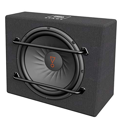 JBL Stage 1200S Compact 12" 2-Ohm Subwoofer Enclosure - Car Subwoofers - electronicsexpo.com