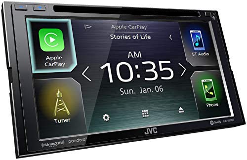 JVC KW-V85BT Compatible with Android Auto/Apple CarPlay CD/DVD Stereo/Bluetooth - Car Stereo Receivers - electronicsexpo.com