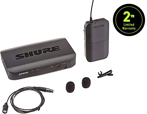 Shure BLX14/CVL Wireless Microphone System with Bodypack and CVL Lavalier Mic