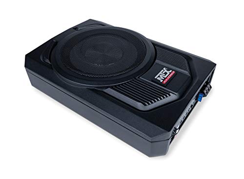 MTX TN8MS 8" Terminator Micro Amplified Subwoofer Enclosure - Car Subwoofers - electronicsexpo.com