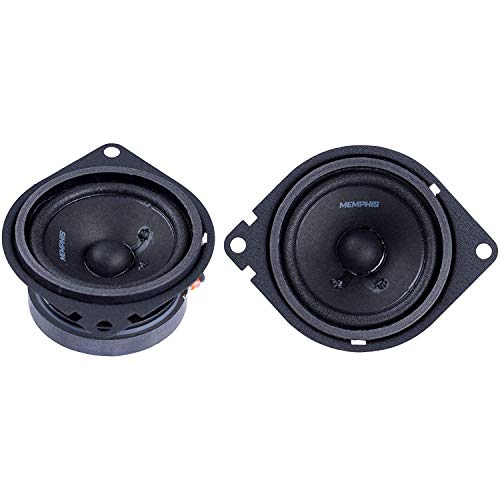 Memphis Audio PRX27 Power Reference 2.75" 15 Watt RMS 30 Watt Peak Power Car Audio Coaxial Speaker System (Black) - Car Speakers - electronicsexpo.com