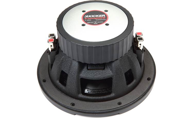 Kicker 48CWR84 CompR Series 8" Subwoofer Dual 4-ohm Voice Coils - Car Speakers - electronicsexpo.com