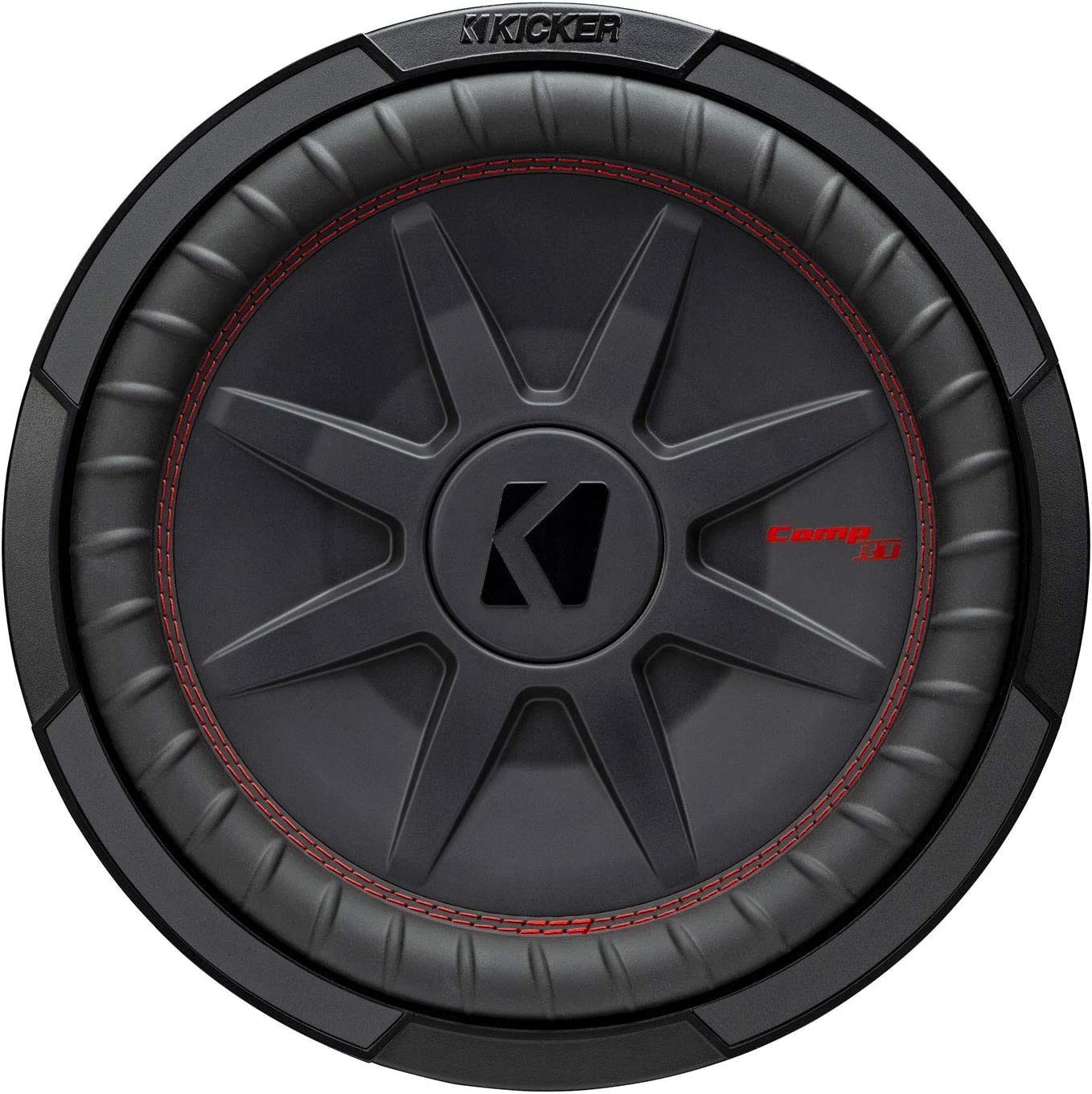 Kicker 48CWRT124 CompRT Series Shallow-Mount 12" Subwoofer Dual 4-ohm Voice Coils