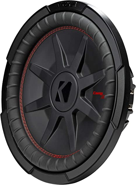 Kicker CompRT 12" Subwoofer, DVC, 2-ohm, RoHS Compliant