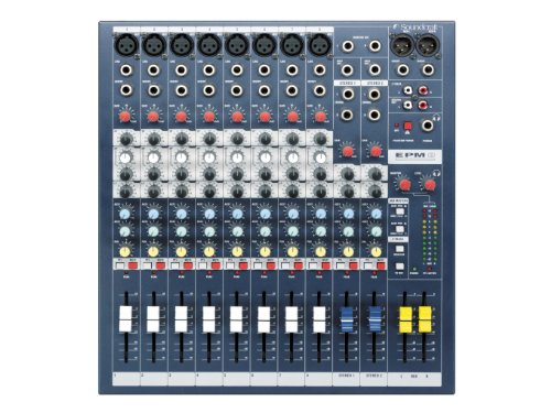 Soundcraft EPM8 High-Performance 8-Channel Audio Mixer