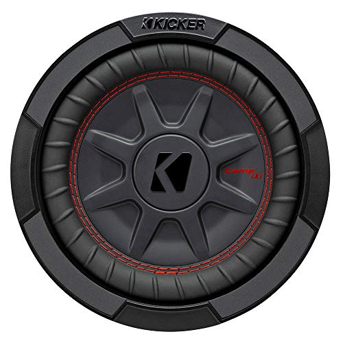 KICKER CompRT 8"(20cm) Subwoofer, DVC, 4-ohm, RoHS Compliant - Car Subwoofers - electronicsexpo.com