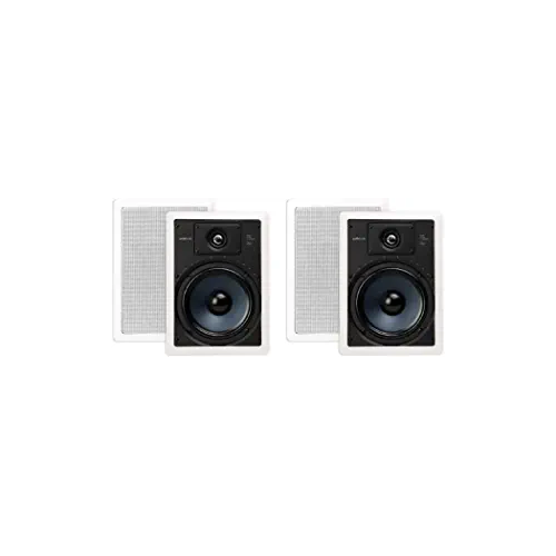 Polk Audio RC85i 8'' 2-Way Premium In-Wall Speakers (4 Speaker Bundle)