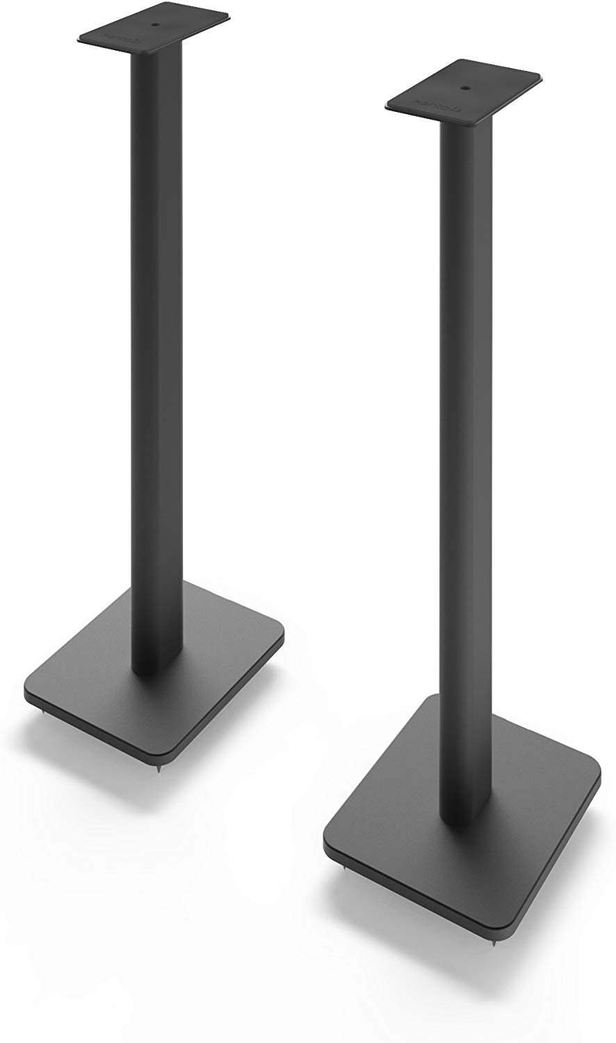 Kanto SP32PL Universal Speaker Floor Stands for Bookshelf Speakers (Black/Pair)