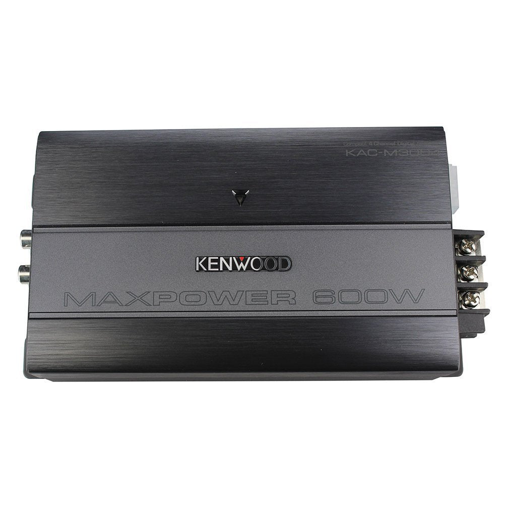 Kenwood KAC-M3004 Compact 4 Channel Digital Amplifier - Car Amplifier - electronicsexpo.com