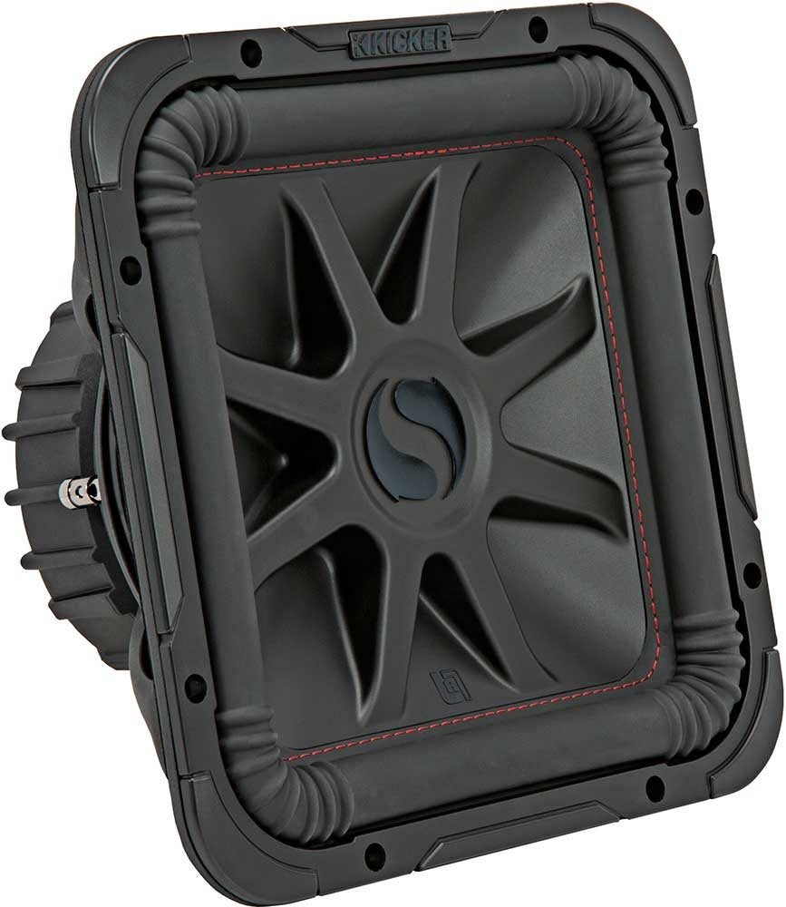 KICKER 45L7R122 12" 1200 Watt L7R Car Subwoofer, Solo-Baric Sub L7R122 DVC 2-ohm - Car Subwoofers - electronicsexpo.com