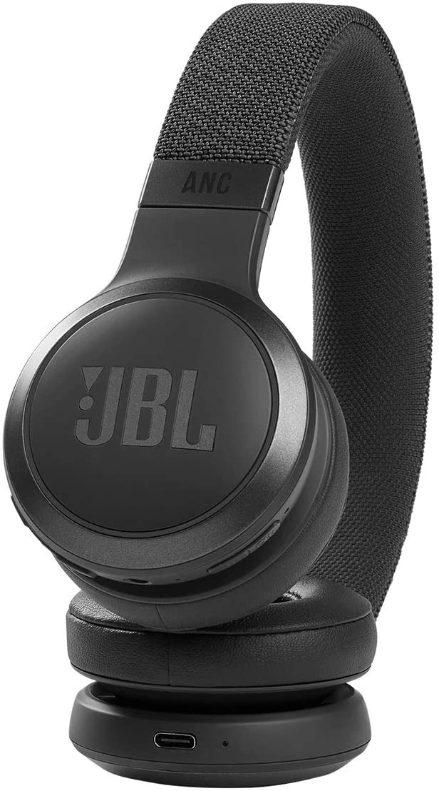 JBL Live 460NC Wireless On-Ear Noise-Cancelling Headphones (Certified Refurbished)