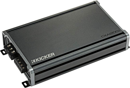 Kicker 46CXA1200.1 1200-Watt Class D Monoblock Subwoofer Amplifier - Car Amplifier - electronicsexpo.com