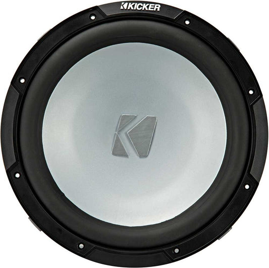 Kicker KM12 12" (30cm) Weather-Proof Subwoofer for Enclosures, 2-Ohm - Marine Subwoofers - electronicsexpo.com