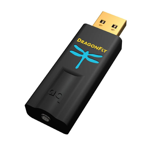 AudioQuest DragonFly v1.5 Plug-In USB DAC + Preamp + Headphone Amp