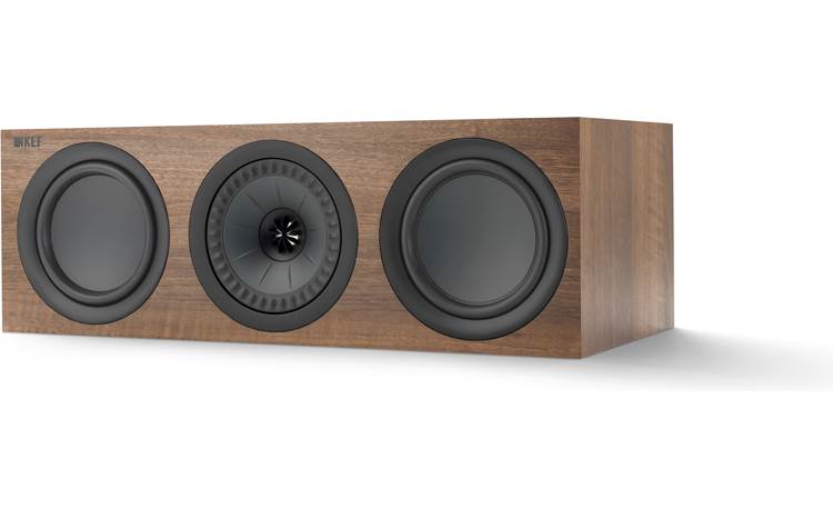 KEF Q650c Center Channel Speaker (Walnut/Each)