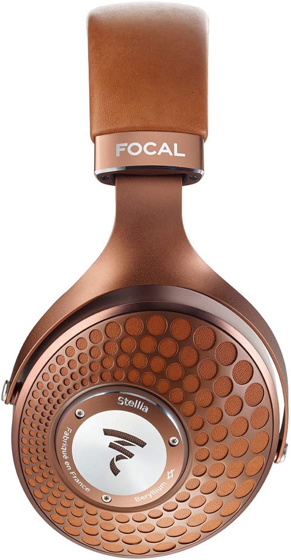 Focal Stellia Closed-Back Circum-Aural Over-Ear Headphones (Cognac)